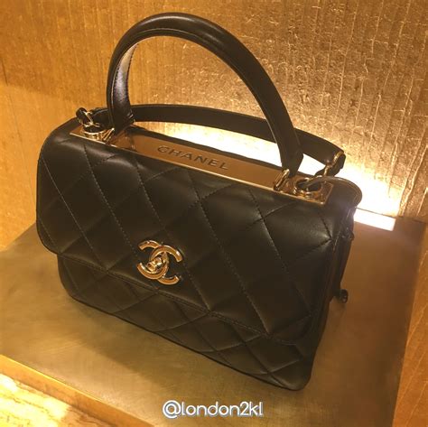 chanel top handle black|chanel handbags.